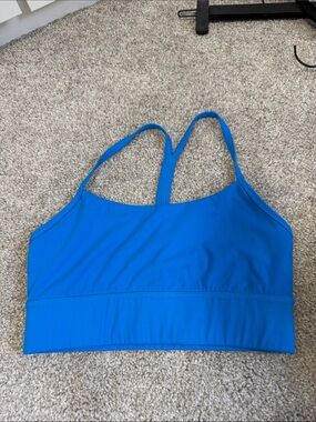 Blue Women's Sports Bra